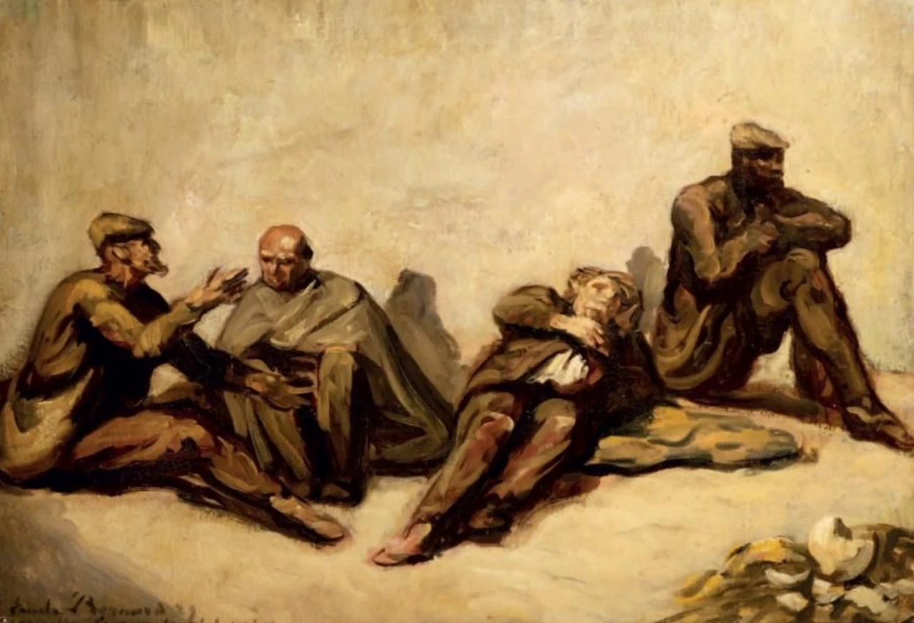 Il Muro dei Filosofi, Marsiglia, 1929